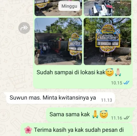 Pengiriman Papan Bunga Duka Kedungwinong Nguter